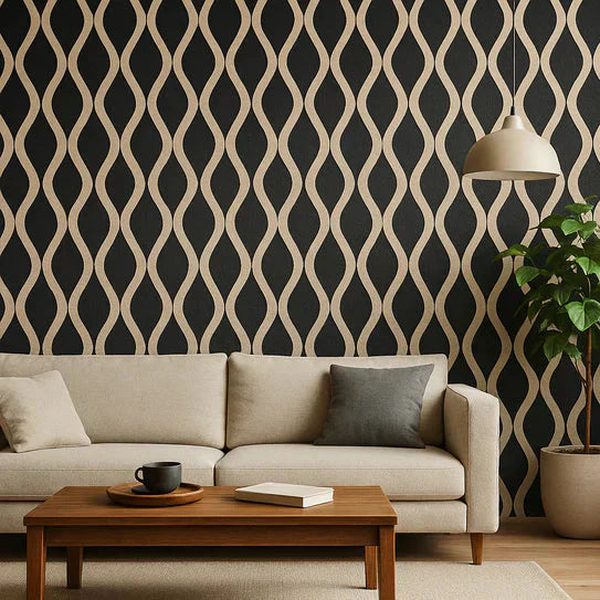Wave Akustik-Wandpaneel (mehrere Farben erhältlich)