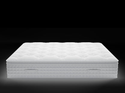 Die Luxus Plüsch Nexus 1000 Tonnentaschenfederkern-Matratze mit Pillow-Top – Mittel