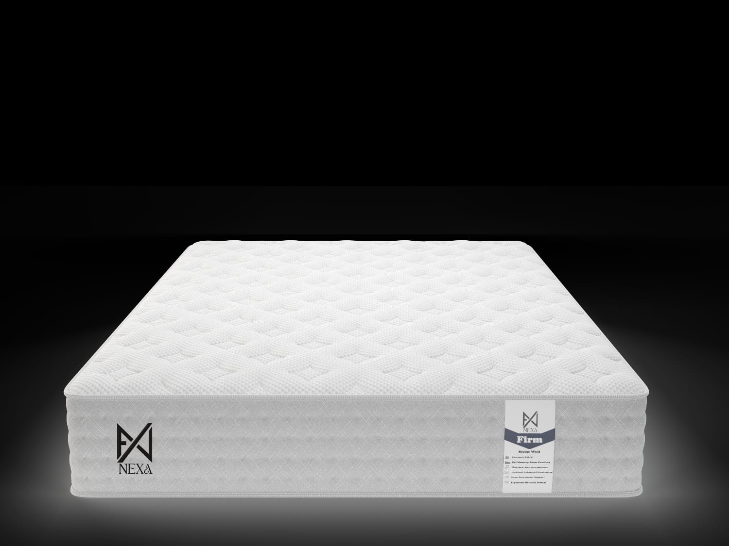 The Luxury Plush Nexus 2000 Federkern-Taschenfederkern-Matratze mit integriertem Topper – Weich