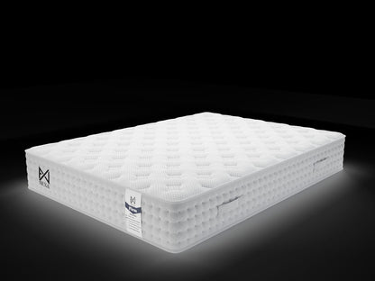 The Luxury Plush Nexus 2000 Federkern-Taschenfederkern-Matratze mit integriertem Topper – Weich