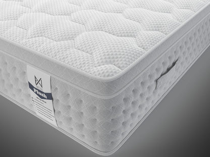 The Luxury Plush Nexus 2000 Federkern-Taschenfederkern-Matratze mit integriertem Topper – Weich